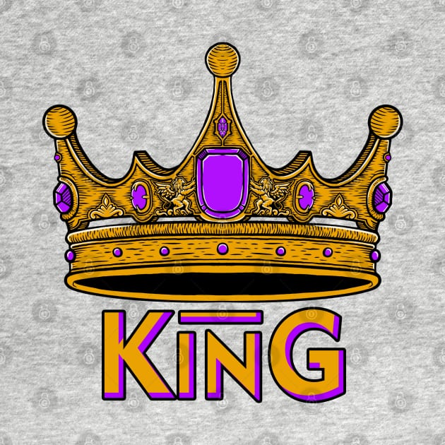 KING CROWN by DMD Art Studio